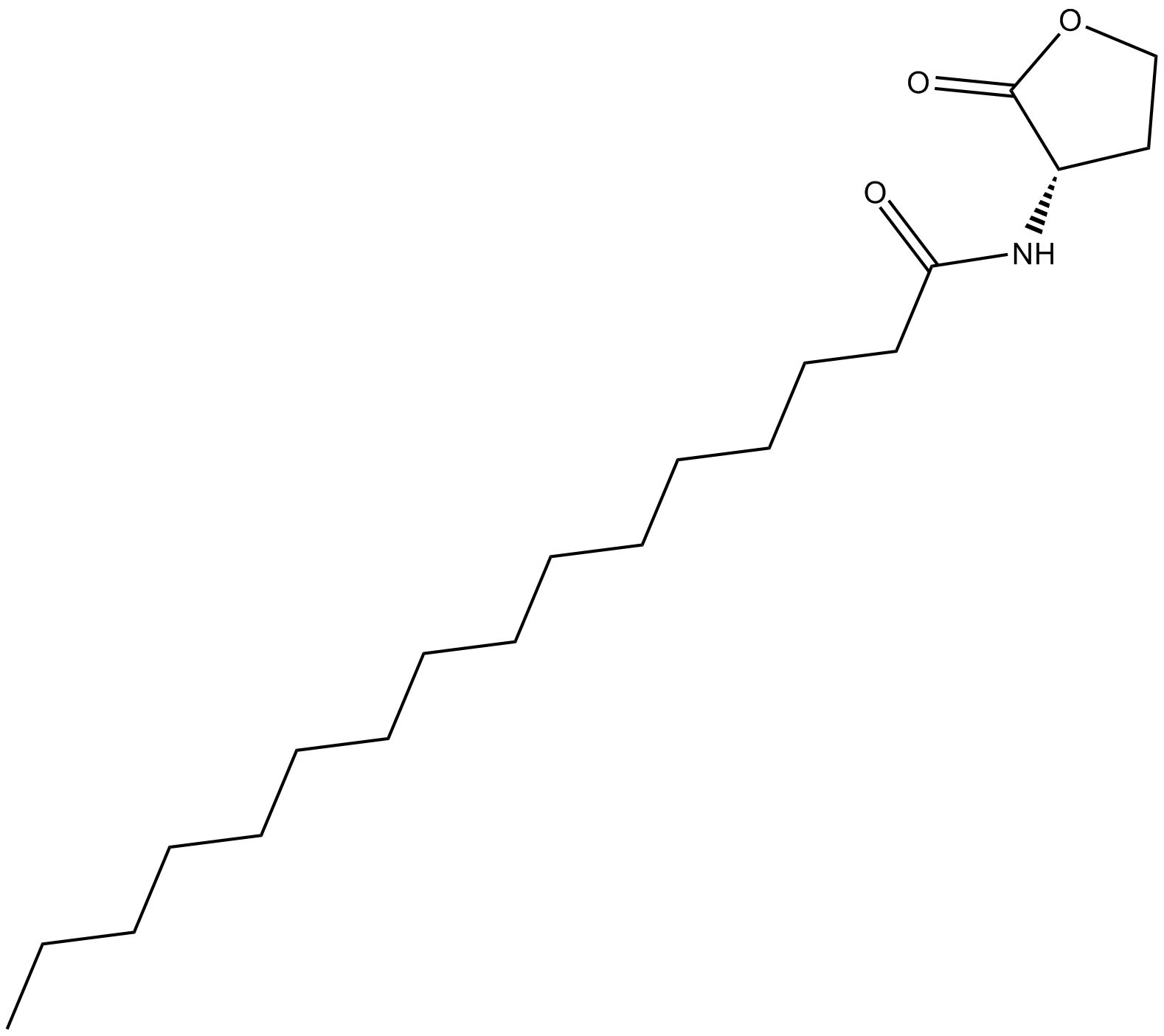 N-hexadecanoyl-L-Homoserine lactone