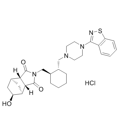 Lurasidone metabolite 14326 hydrochloride
