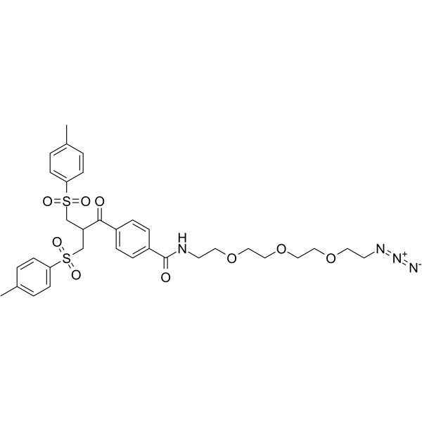 Bis-sulfone-PEG3-Azide