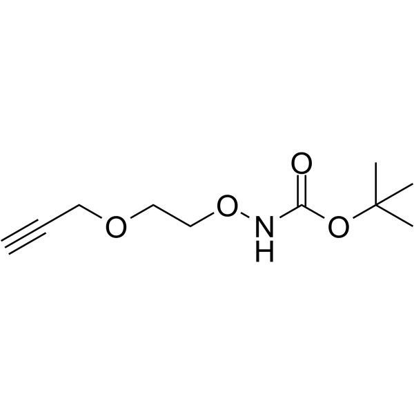 Boc-aminooxy-PEG1-propargyl