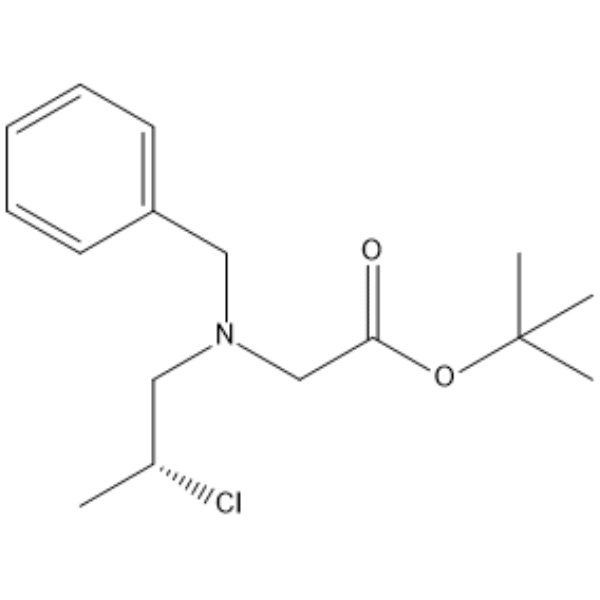 tert-Butyl (R)-N-benzyl-N-(2-chloropropyl)glycinate