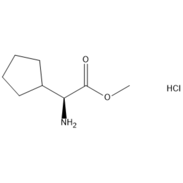 (S)-Methyl 2-amino-2-cyclopentylacetate hydrochloride
